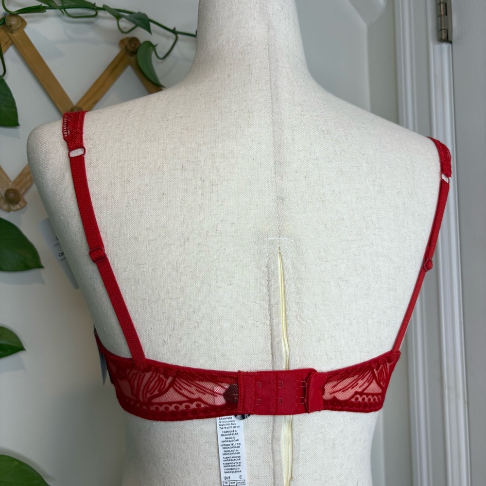 AUBADE Push-Up Red Bra - Picture 6 of 14